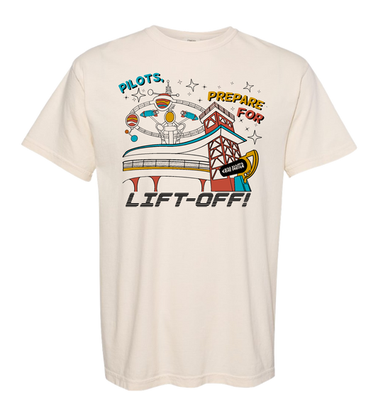 Prepare For Lift-Off Adult Tee
